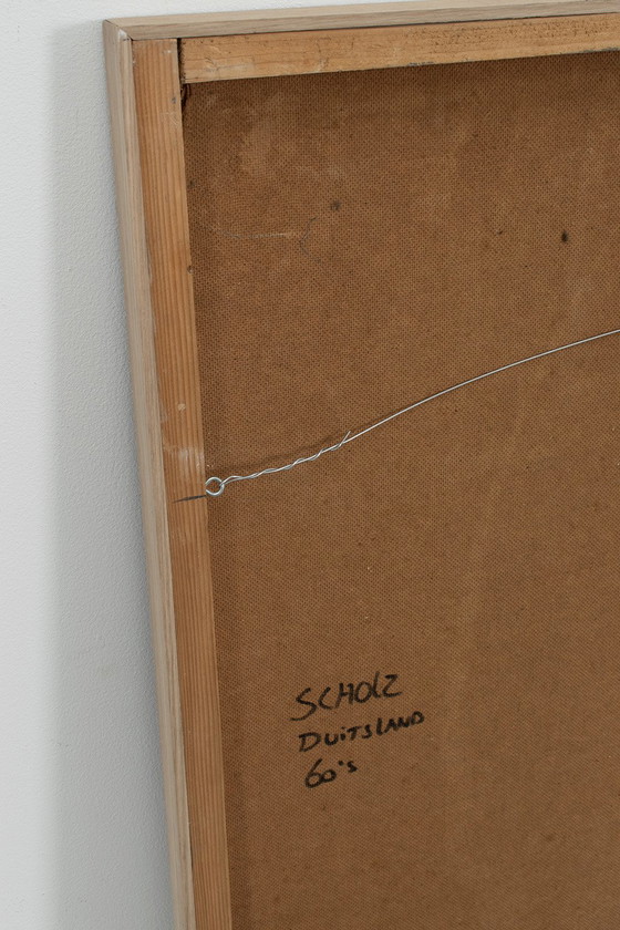 Image 1 of Expressionist portrait from the 1960s