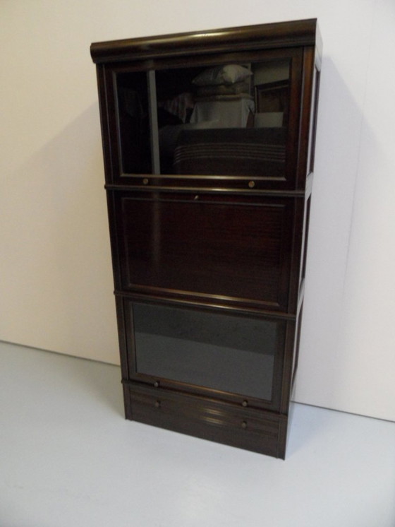 Image 1 of Bibliothèque empilable vintage avec barre, années 1960