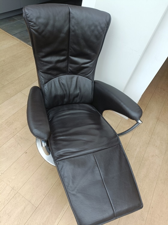 Fauteuil inclinable de premier plan – Prominent, Fauteuils de relaxation, Aluminium, Leather (photo 3 of 16)