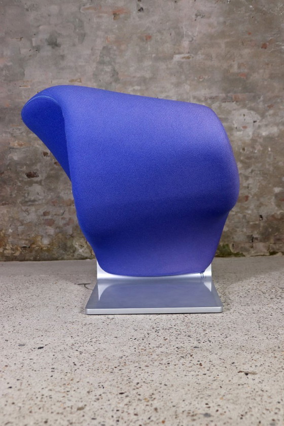 Image 1 of Artifort - F582 - Ribbon Chair + Ottoman - Pierre Paulin - 1990s