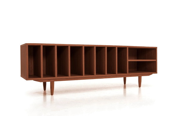 Image 1 of Vinyl kast gebeitst teak T-S09