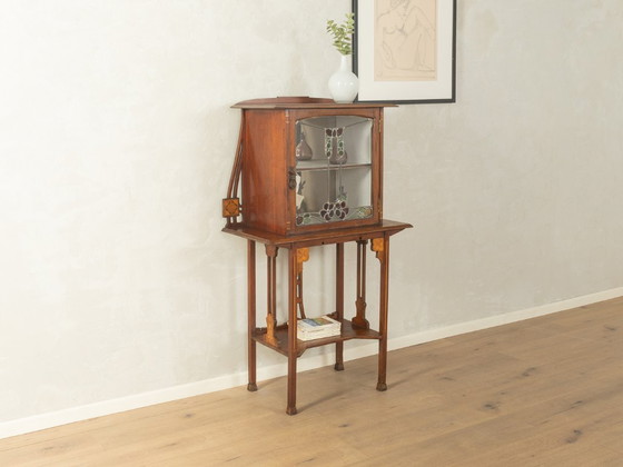 Jugendstil-Vitrinenschrank – Glass, Wood (photo 3 of 8)