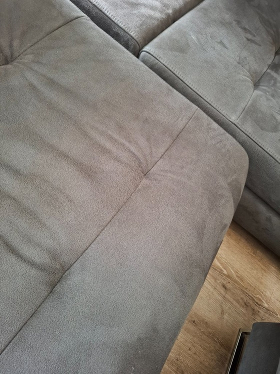 Corner/Sofa Bed, As Good As New – Corner sofas, Metal, Textile (photo 5 of 9)