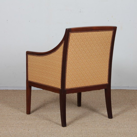 Image 1 of Armchair in the style of Jean-Michel Frank from the 1930s-1940s