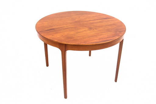 Coffee table, Danish design, signed A.J. Iversen, 1960s.