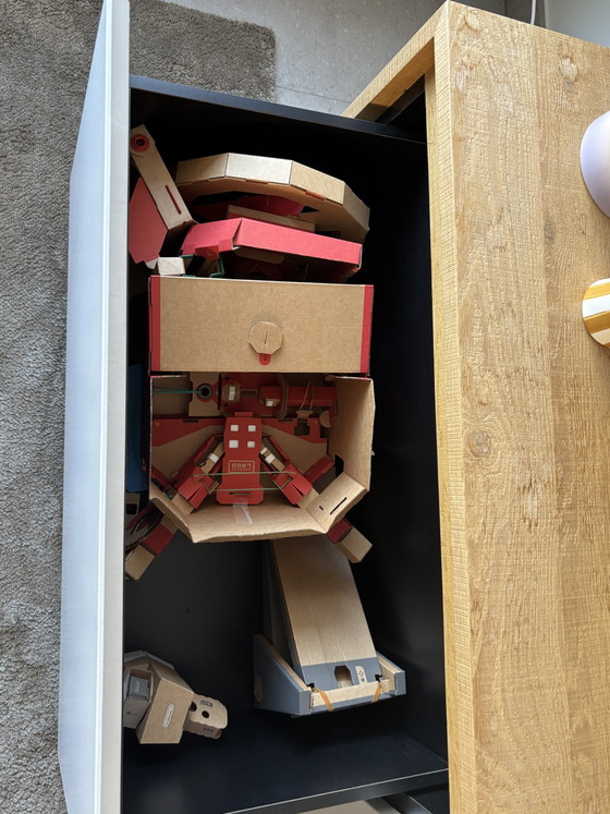 Mueble para TV con chapa de roble – Merk onbekend, Muebles TV, Wood (photo 9 of 10)