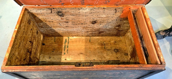 Image 1 of Coffre dit  "SANDOUK" - Tunisie Circa 1900 