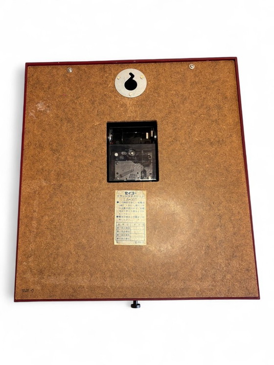 Image 1 of Vintage Seiko K. Hattori TA-503 Wall Clock – 1970s Japan – Fully Functional Mid Century Modern