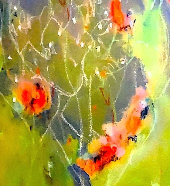 Image 1 of Abstract schilderij - Meadow