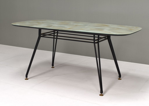 Table de salle à manger italienne des années 1950