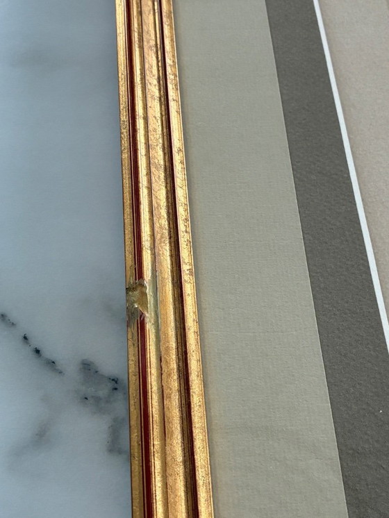 Image 1 of Reproduction of a drawing with original title and signature by Jean Pierre Chaput