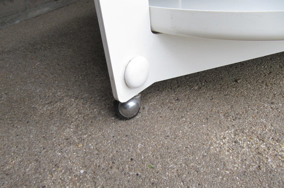 Image 1 of Design Kunststof Trolley, Luigi Massoni voor Guzzini, 70’s
