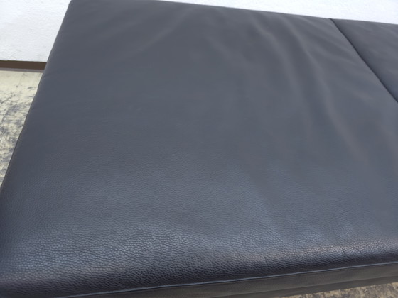 Image 1 of Tabouret en cuir Walter Knoll Foster, tabouret design, banc en cuir, qualité supérieure