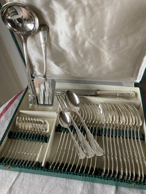 40-delige verzilverde bestekset