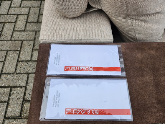 Image 1 of Divano angolare Flexform Groundpiece in tessuto di Antonio Citterio