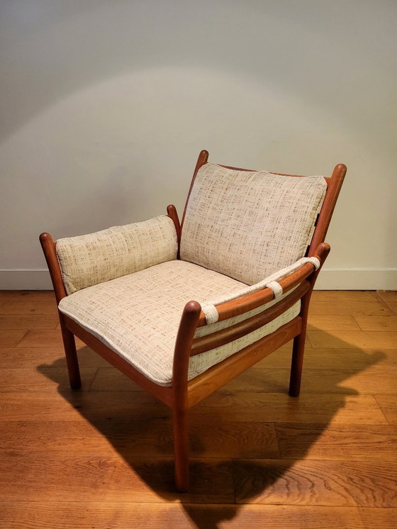 Image 1 of 2x Genius Sessel von Illum Wikkelsø für C.F.C. Silkenborg