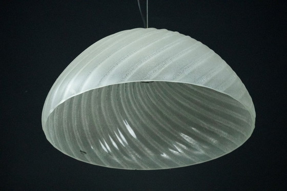 Image 1 of Lámpara colgante Barbini de cristal de Murano, principios de los años 80