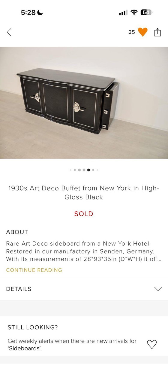 Image 1 of Cofre Art Déco