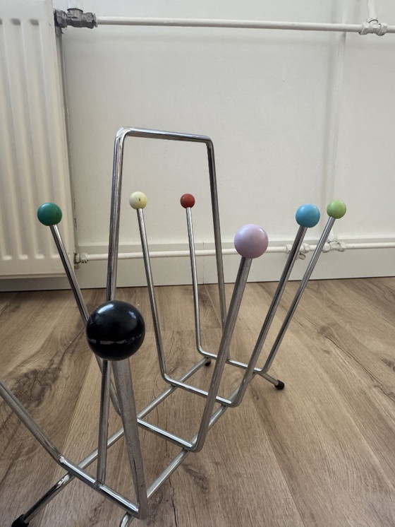 Image 1 of Charles and Ray Eames Style Magazine Rack - Atom