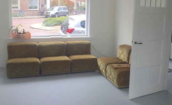 Image 1 of Banc modulaire en cinq parties Vintage Pace Age