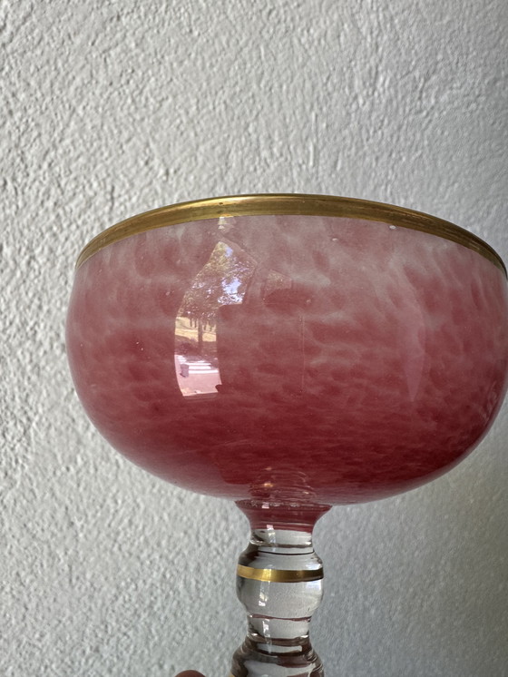 Image 1 of Coupes à glace multicolore cristal vénitien 