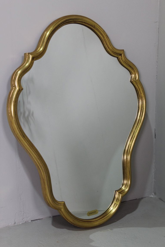 Image 1 of Vintage spiegel DeKnudt goud