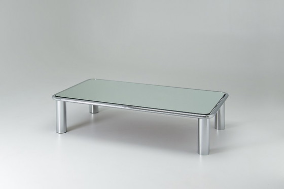 Image 1 of Sesann Mirrored Coffee Table - Gianfranco Frattini for Cassina