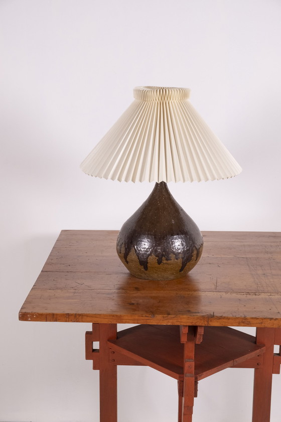 Image 1 of Flemming Ross Keramische Tafellamp, jaren 1960 Denemarken