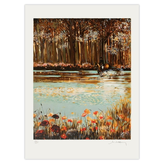 Michel-Henry Signed Lithograph Coquelicots – Lithographs & prints, Paper (photo 5 of 5)