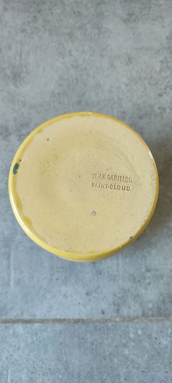 Image 1 of Jean Garrillon ceramic crocus pot