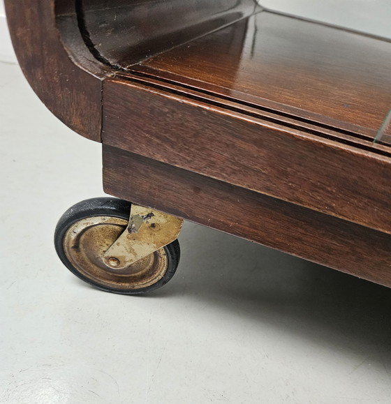 Image 1 of Carrito de servicio/carrito de té Art Déco de la década de 1920