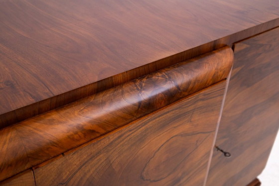 Image 1 of Buffet Art déco des années 1940, Pologne.