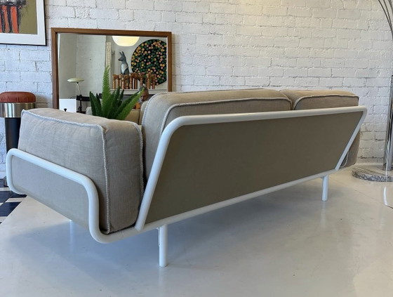 PS 2012 Ikea sofa Nike Karlsson, 3-5 seaters, Cotton, Metal, Beige (photo 4 of 5)