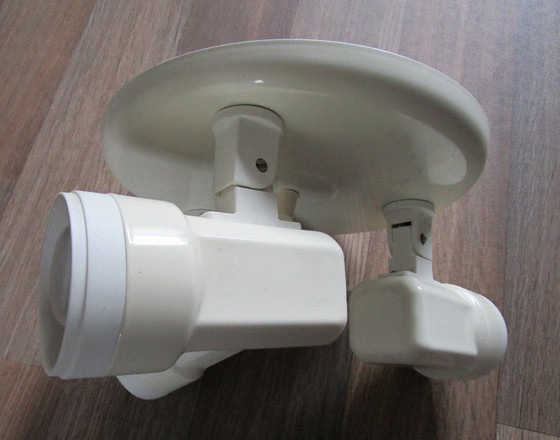 Image 1 of White ceiling spotlights from the 70s (possibly Vrieland).