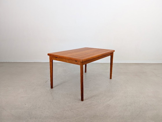 Image 1 of Vintage uitschuifbare eettafel Glostrup Jalk Grete Teak Midcentury