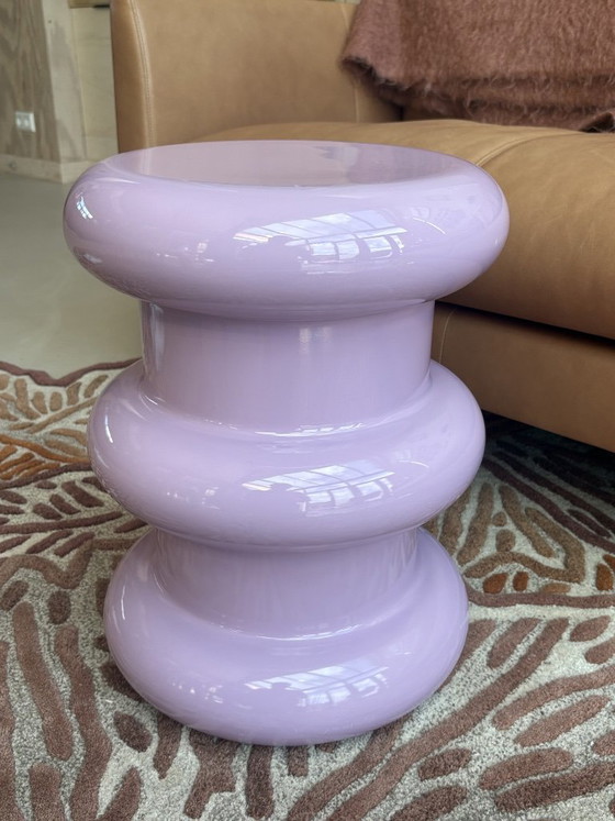 Kartell Pilastro Side table Lilac – Plastic (photo 2 of 8)