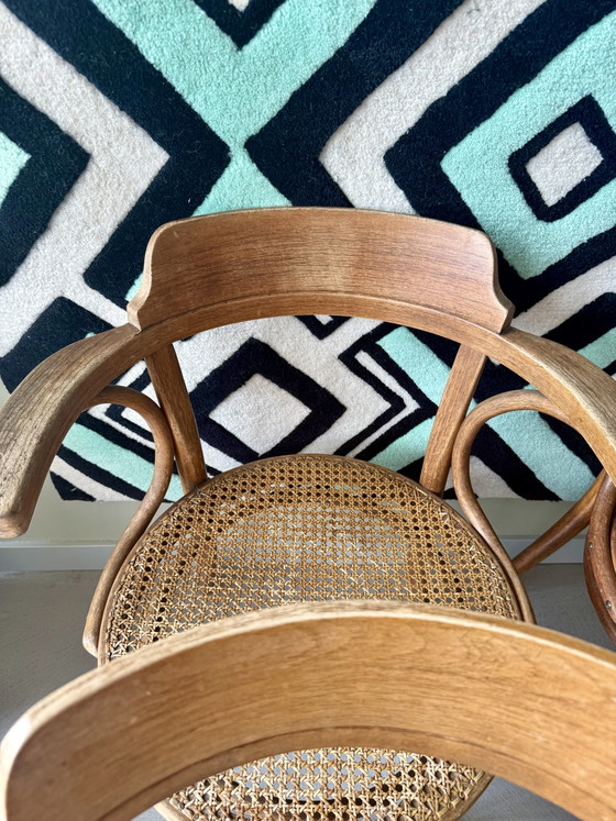 Image 1 of Antique Thonet chairs, 4 pieces