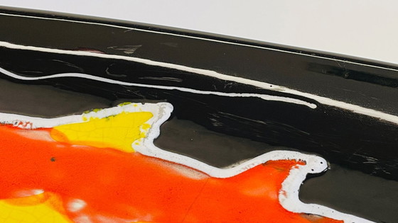 Image 1 of PIATTO XL Fabbrica di terracotta Niderviller Francia VINTAGE