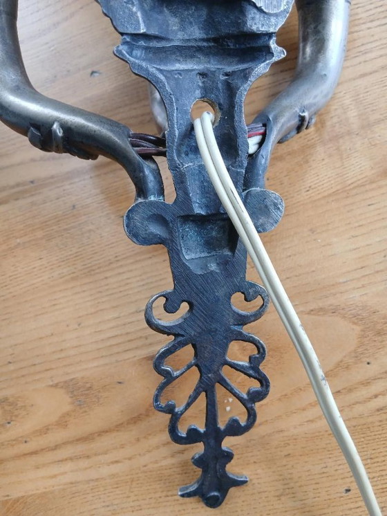 Image 1 of Aplique de bronce Imperio del Cisne Siglo XIX