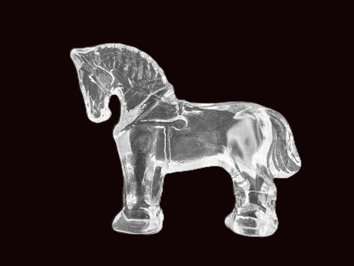 Kosta Boda - Paard van Bertil Vallien - Zoo-Serie - 60s – decoratieve objecten, Glass (photo 2 of 5)