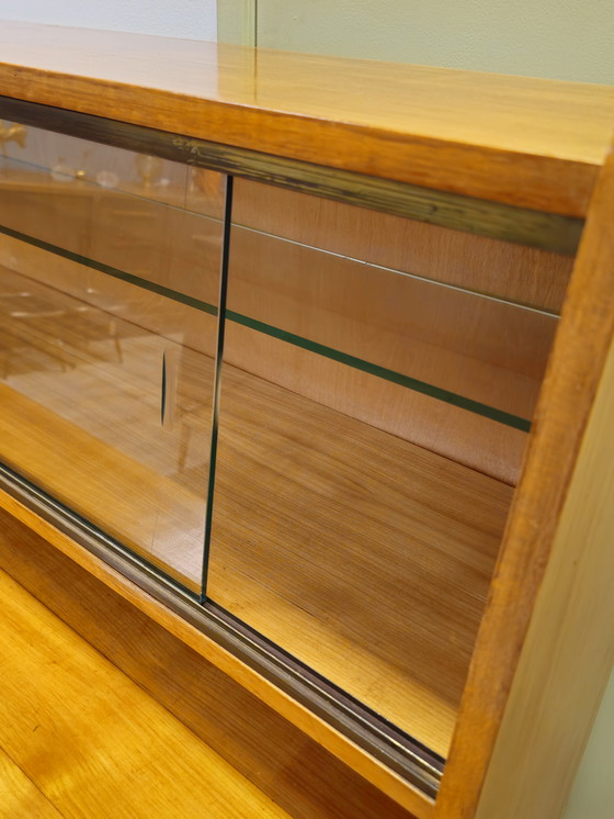 Image 1 of Vintage Highboard Display Cabinet Display Case Dresser