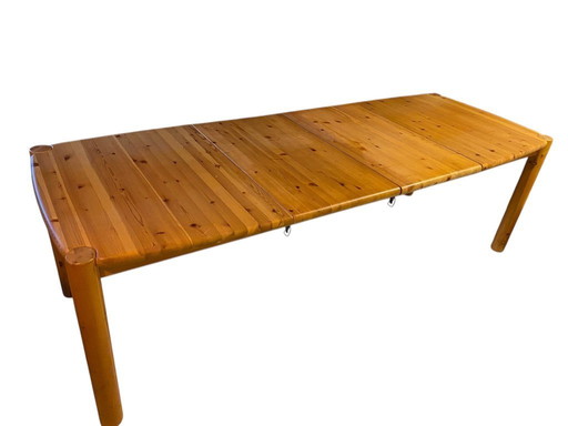 Mesa de comedor vintage Rainer Daumiller para 6 personas