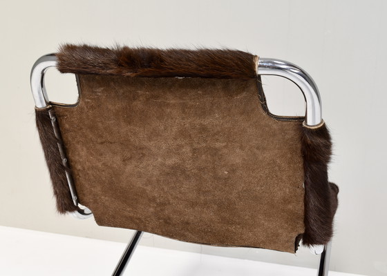 Image 1 of Italienischer Schreibtisch/Esszimmerstuhl, 1970er Jahre