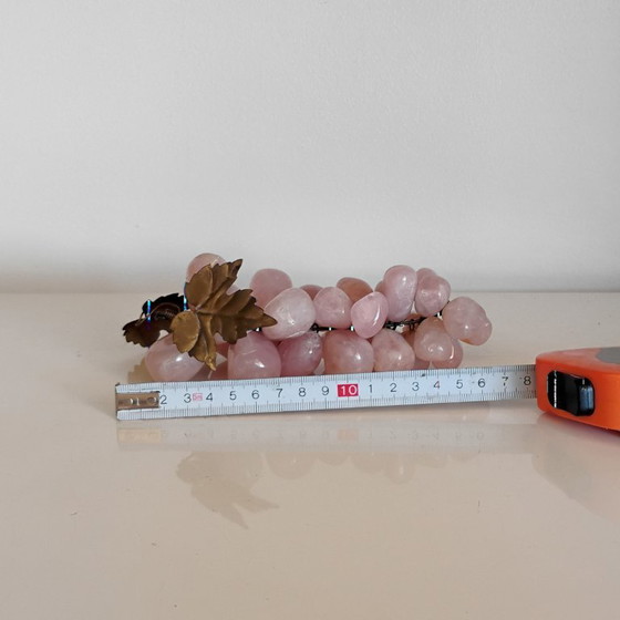 Image 1 of RAISINS DÉCORATIFS EN QUARTZ ROSE