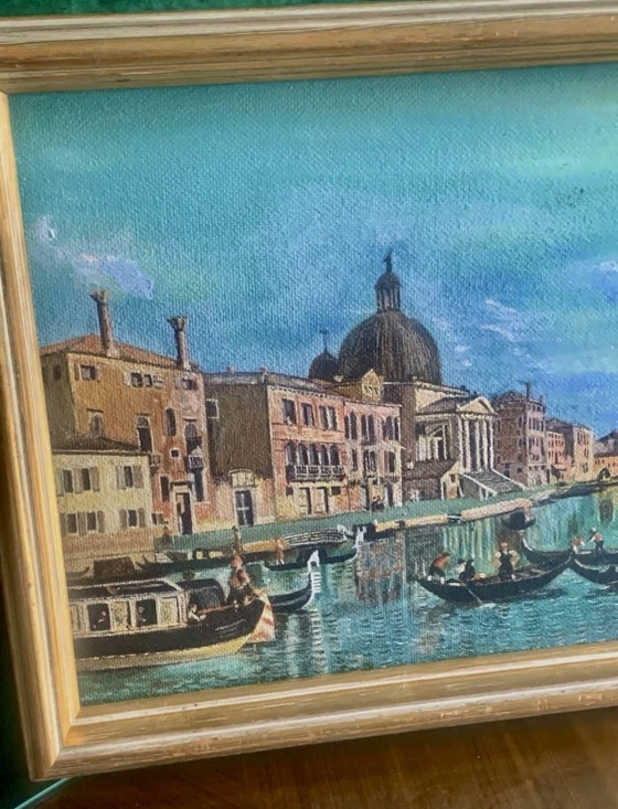 Venecia - El Gran Canal - B. Shaw 1969 – Pinturas y dibujos, Wood (photo 9 of 14)