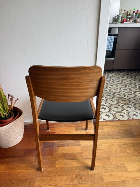 Image 1 of 2 sedie da pranzo scandinave di metà secolo