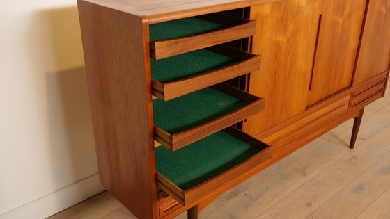 Image 1 of Vintage highboard | Wall cabinet | Teak | 1960s