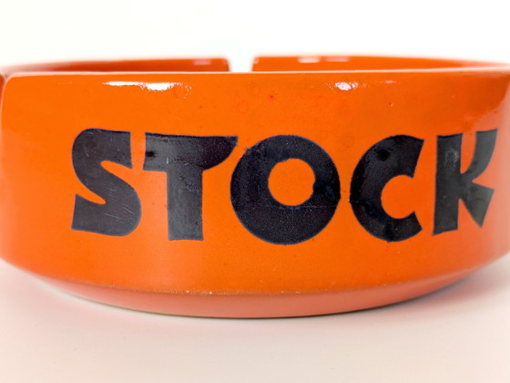 Image 1 of 1970s Promotional Ceramic Ashtray | Stock Italian Vermouth | Made in Italy