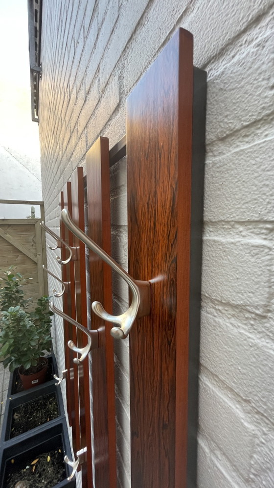 Perchero de Pared de Palisandro Cees Braakman, Pastoe Años 60/70 – Wood, Iron (photo 8 of 15)
