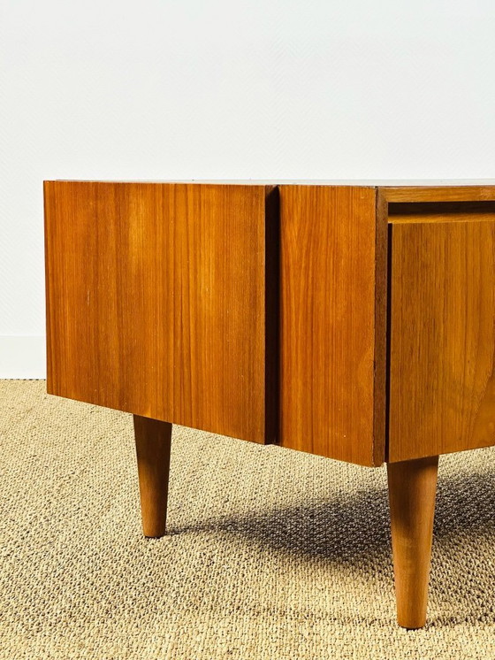 Image 1 of Scandinavian and Teak Low Sideboard, 1960